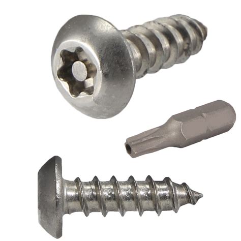 tamper resistant torx screws